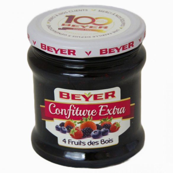 Négy erdei gyümölcs extradzsem, Beyer, 370g