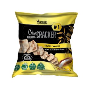 Kemencében sült, zabpehelylisztes sós kréker, NaturPro #1, 60g