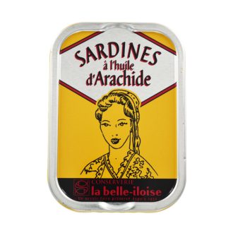 Szardínia mogyoróolajban, la belle-iloise, 115g