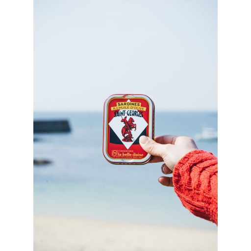 Szent György szardínia extraszűz olívaolajban, la belle-iloise, 115g