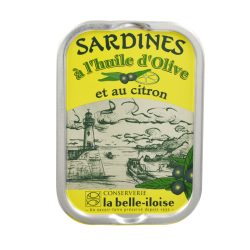   Szardínia extraszűz olívaolajban, citrommal, la belle-iloise, 115g