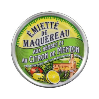   Morzsolt makréla fűszernövényekkel és Mentoni citrommal, la belle-iloise, 160g