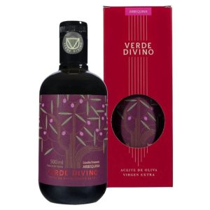 Korai szüretelésű extraszűz olívaolaj, Arbequina fajta, Verde Divino, 500ml