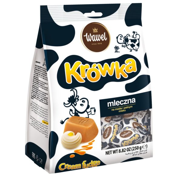 Krówka eredeti lengyel tejkaramella, Wawel, 250g