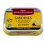 Szardínia extraszűz olívaolajban, citrommal, Mouettes d'Arvor, 115g