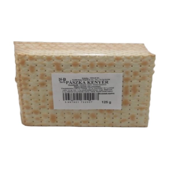 Natúr macesz (pászka), Nébar, 125g (4 darabtól 15% kedvezmény!)