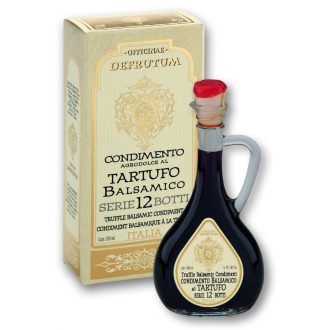   Modenai balzsamecet, 12 éves, szarvasgombás, többféle fahordóban érlelt, Defrutum, 100ml