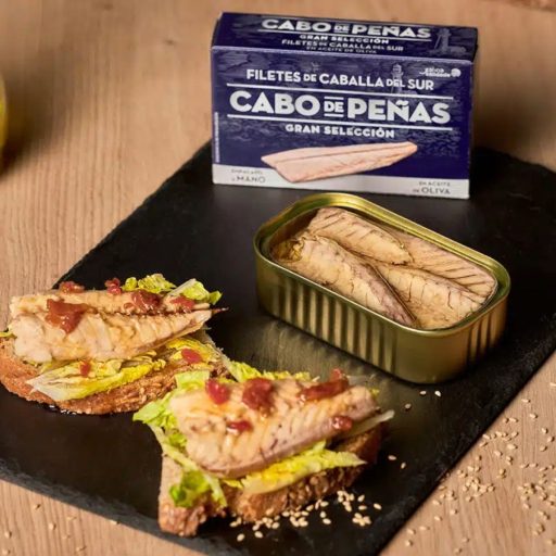 Galiciai prémium makréla olívaolajban, Cabo de Peñas, 120g