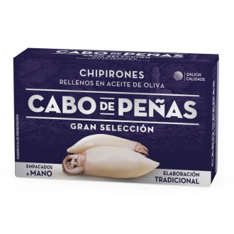   Galiciai prémium bébi tintahal (chipirones), Cabo de Peñas, 111g