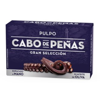 Galiciai prémium polip olívaolajban, Cabo de Peñas, 111g