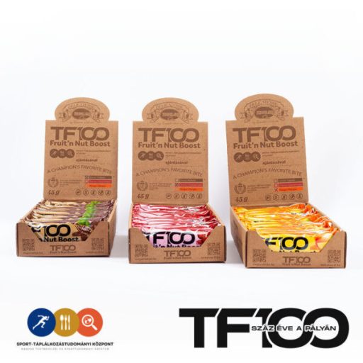 TF100 Fruit’n Nut Boost – Mangós gyümölcsszelet, Ziegler, 45g