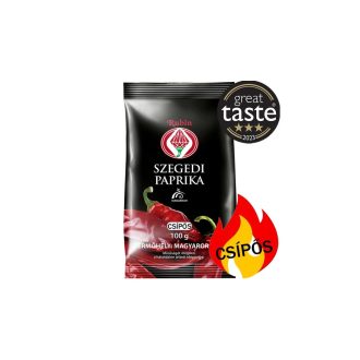   Szegedi csípős fűszerpaprika őrlemény, Rubin fűszerpaprika, 100g