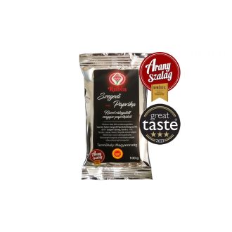   Szegedi csipedett édes fűszerpaprika őrlemény, Rubin fűszerpaprika, 100g