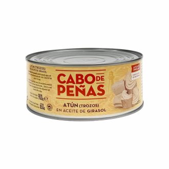   Ecuadori tonhal darabok olajban, konzerv, Cabo de Peñas, 900g