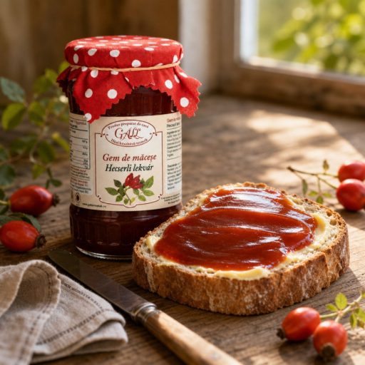 Erdélyi csipkebogyólekvár (hecserli, hecsedli), Gáll Erzsébet, 410g