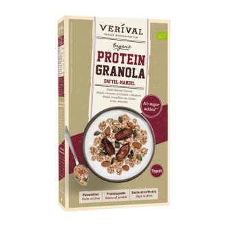 Tiroli bio datolyás-mandulás proteingranola, Verival, 325g