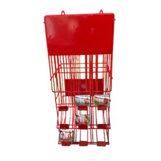   Piros adagolóállvány Salysol mogyorófélékhez, 90 darabos