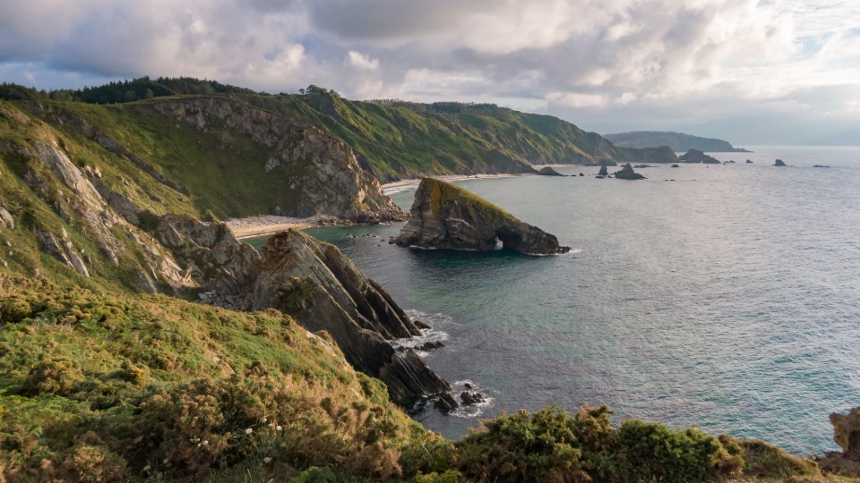 Galiciai partok, Spanyolország