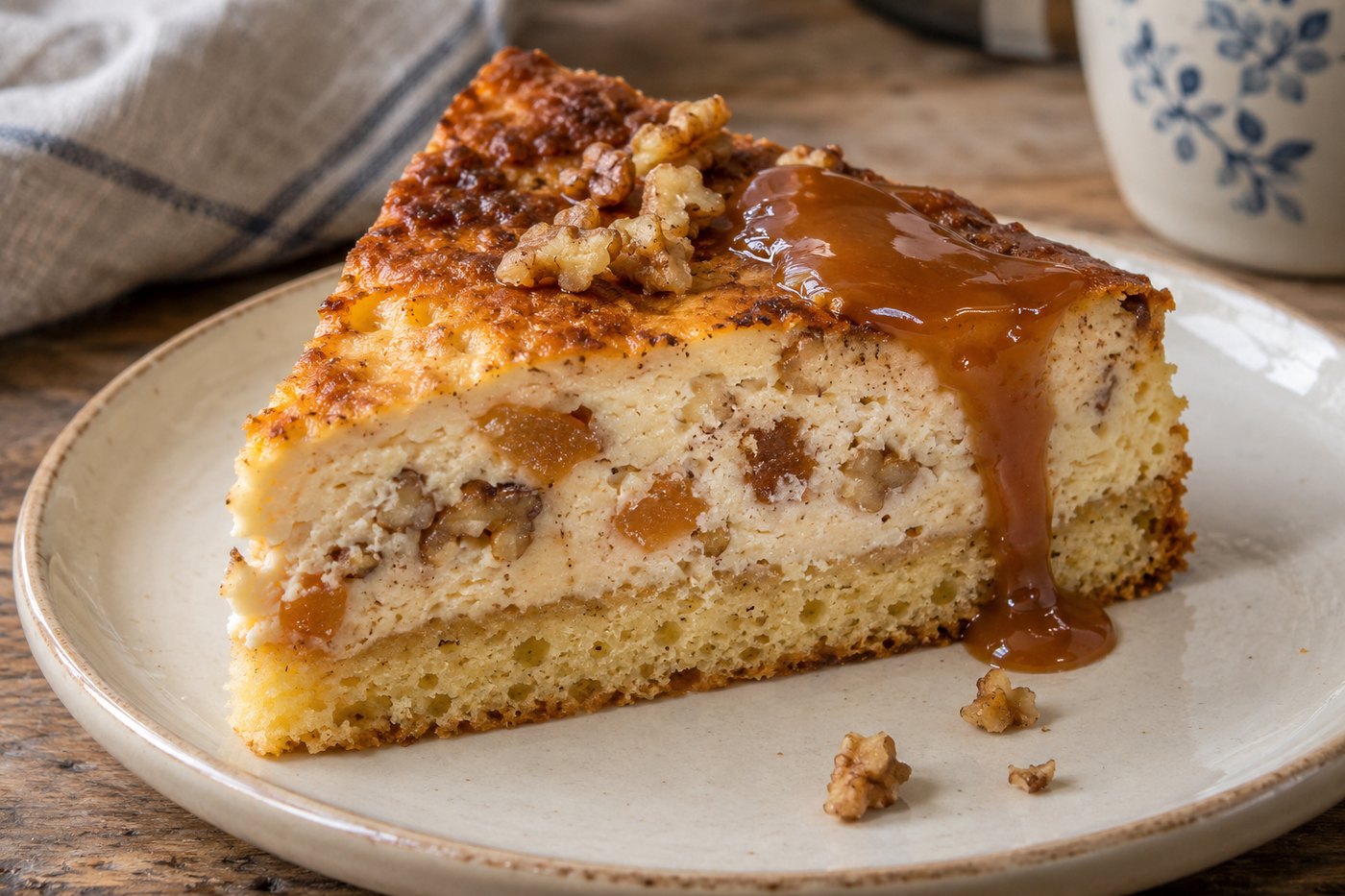 Sajttorta birsalmasajttal