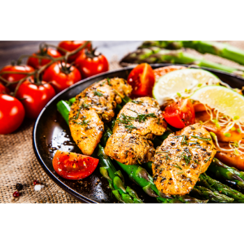 Griilezett csirkemell fűszerpaprika magolaj pácban