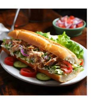 Tonhalas szendvics prémium ecuadori tonhal felhasználásával