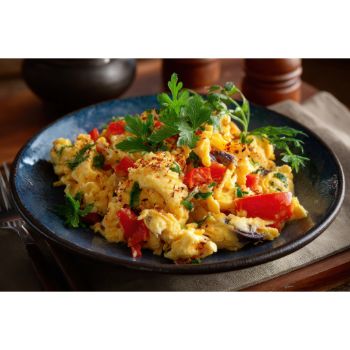 Rántotta édes füstölt paprikával fűszerezve