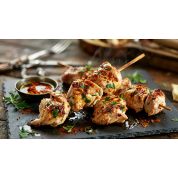 Sült hús füstölt paprikával fűszerezve