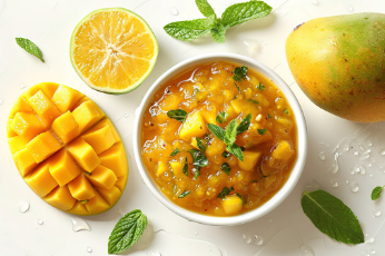 Mangó chutney készítése