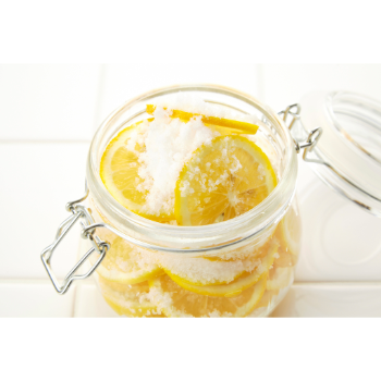 Sóban konfitált citrom