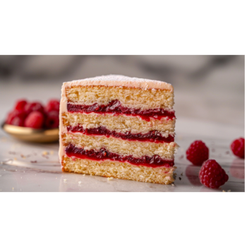 Torta mag nélküli málnalekvár felhasználásával