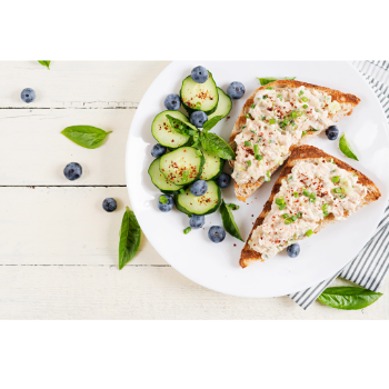 Parmezános tonhalkrém pirítóson