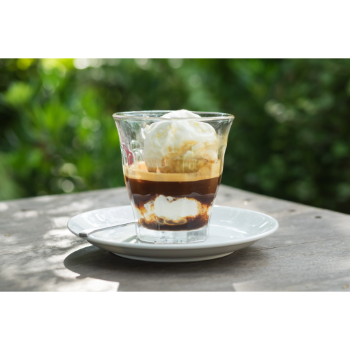 Affogato desszert olasz kávékapszula felhasználásával