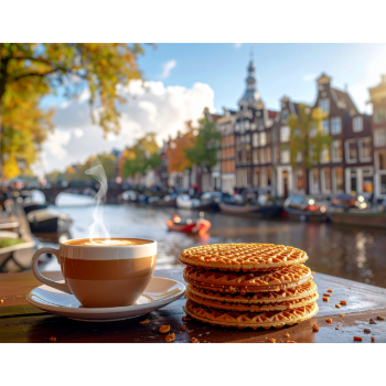 Eredeti holland szirupos ostya